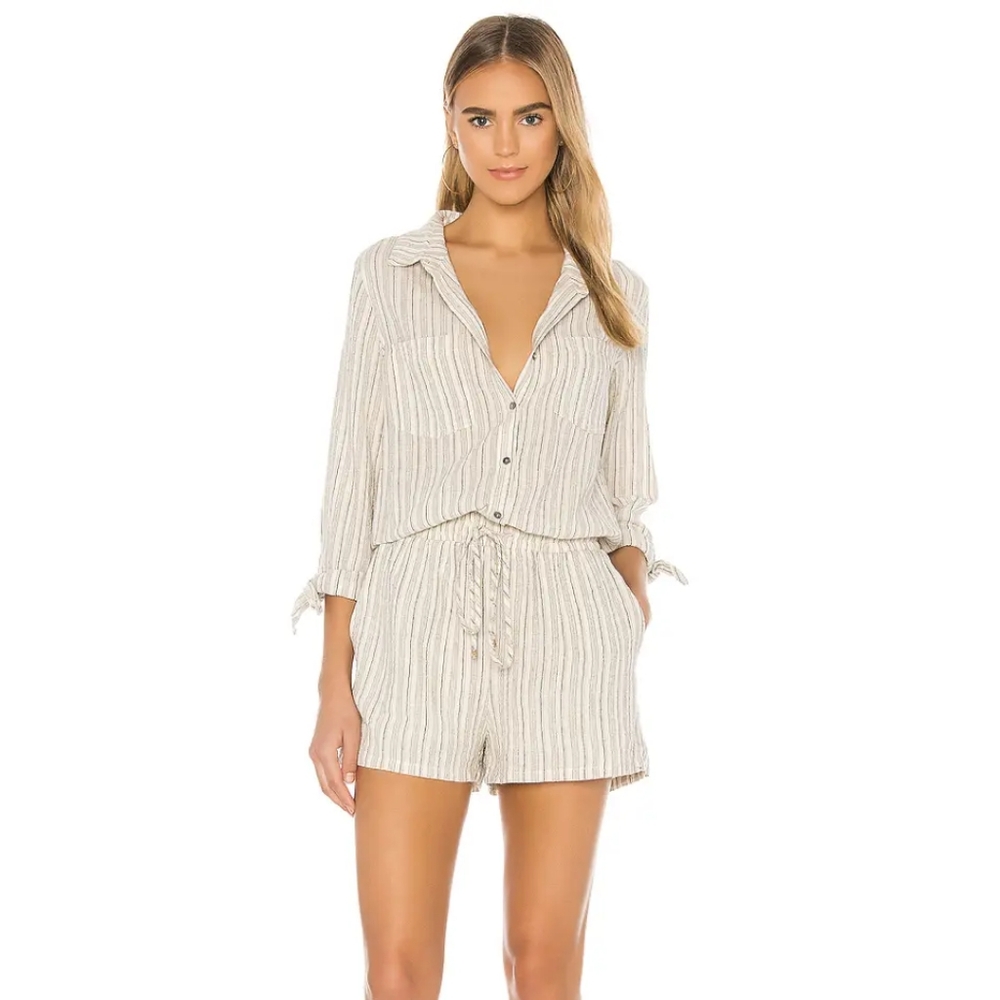 Heartloom Octavia Romper - Indigo - Medium